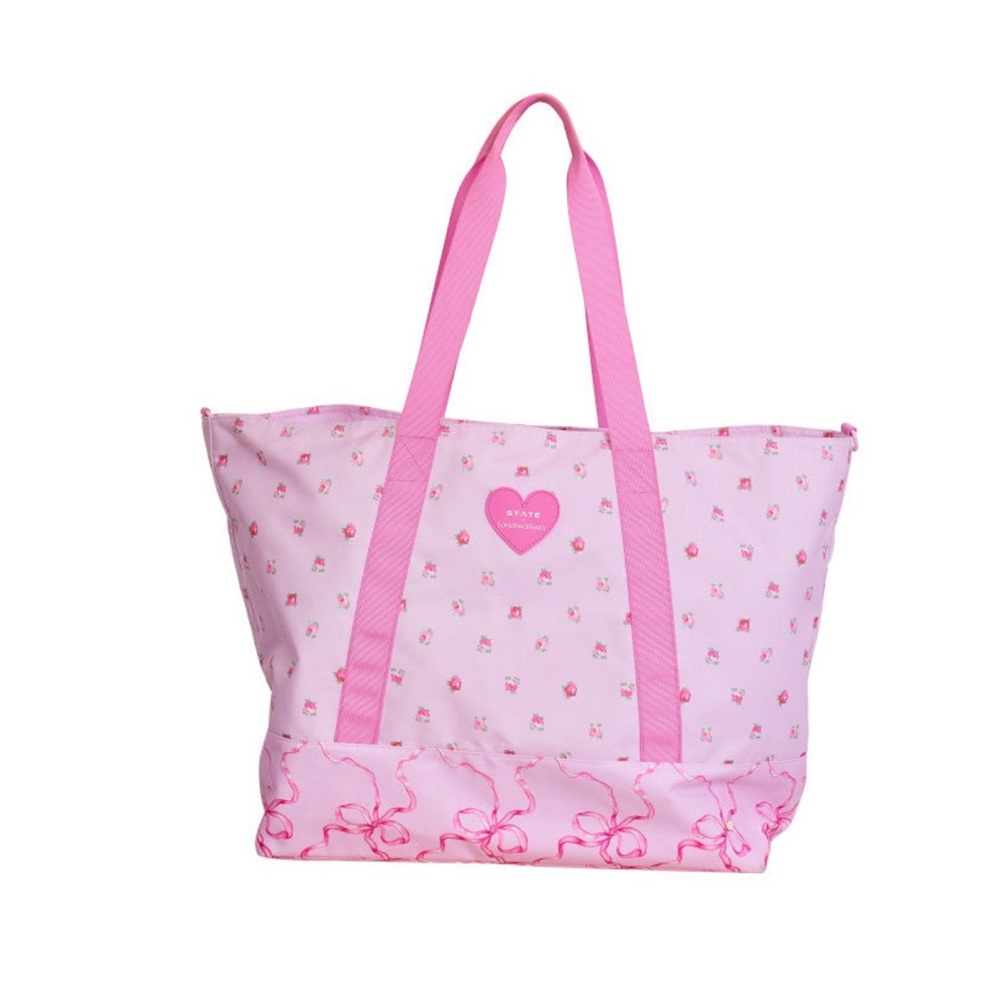 LoveShackFancy x State Graham XL tote bag Luna Rose